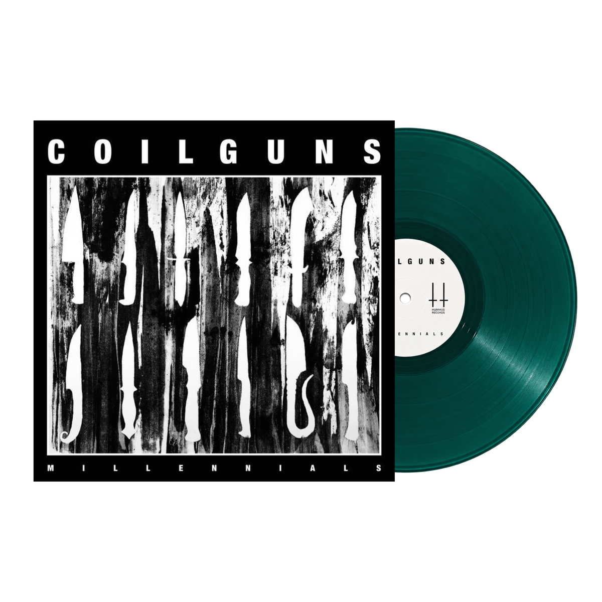 Coilguns - Millennials (LP Transparent green) 2nd press