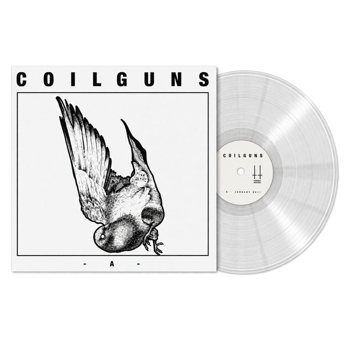 Coilguns - EP [2011 / 2012] (LP Milky clear)