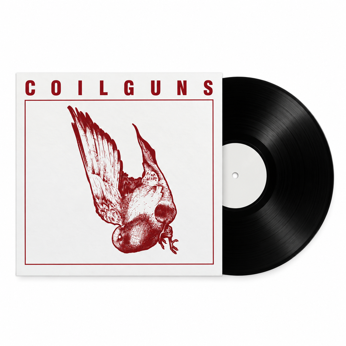 Coilguns - EP [2011 / 2012] (Testpress Red on white)