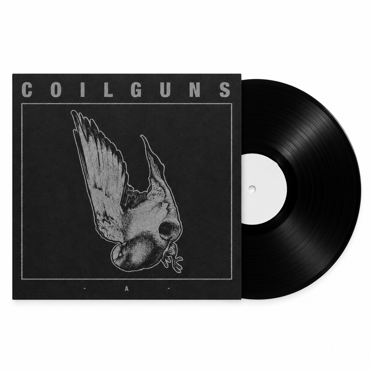 Coilguns - EP [2011 / 2012] (Testpress Silver on black)
