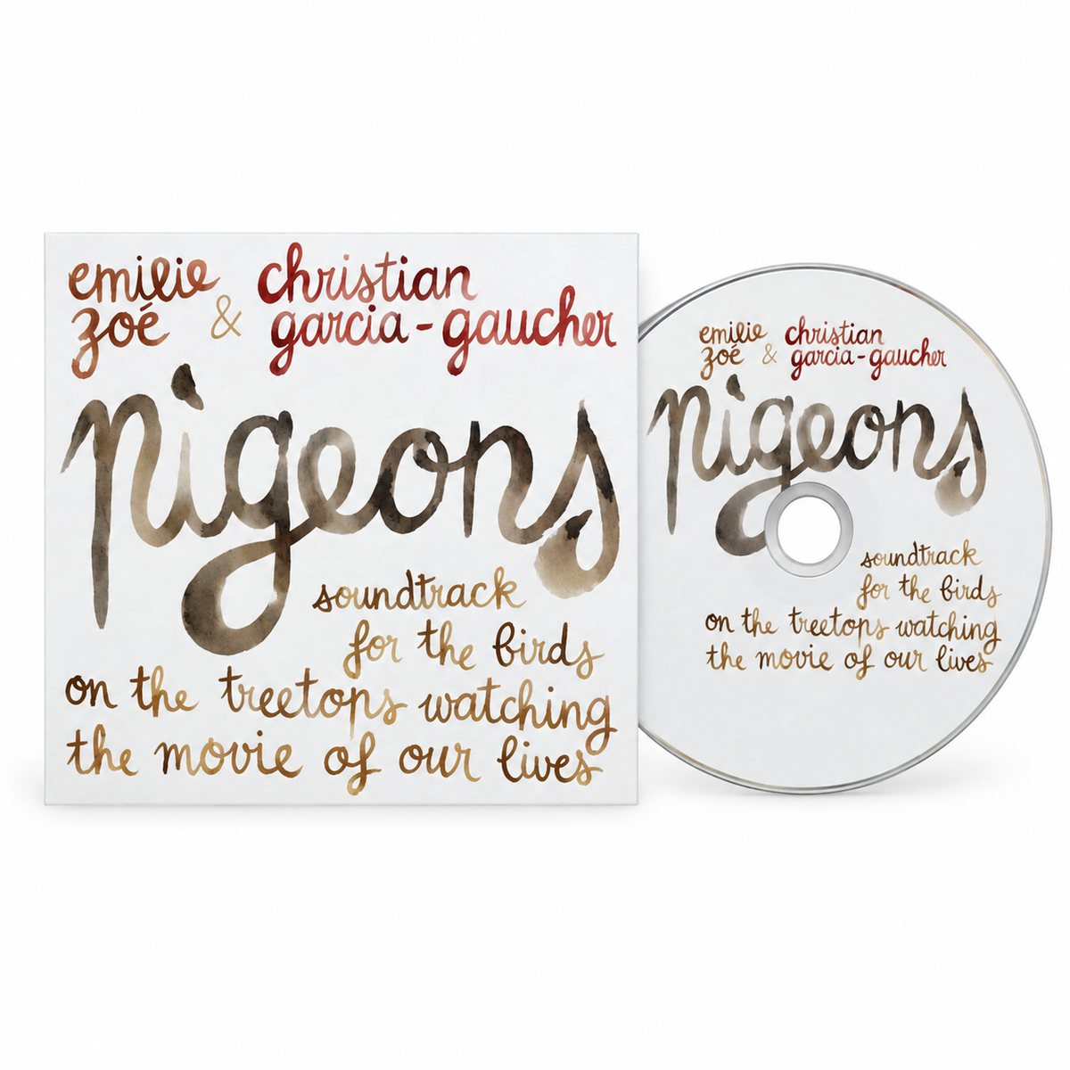 elie zoé and Christian G.Gaucher - Pigeons : Soundtrack for the Birds on the Treetops Watching the Movie of our Lives (CD)