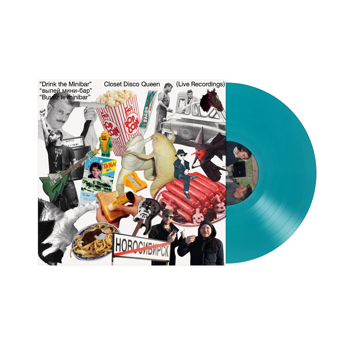 Closet Disco Queen - Drink the Minibar - Live Recordings (LP Turquoise)