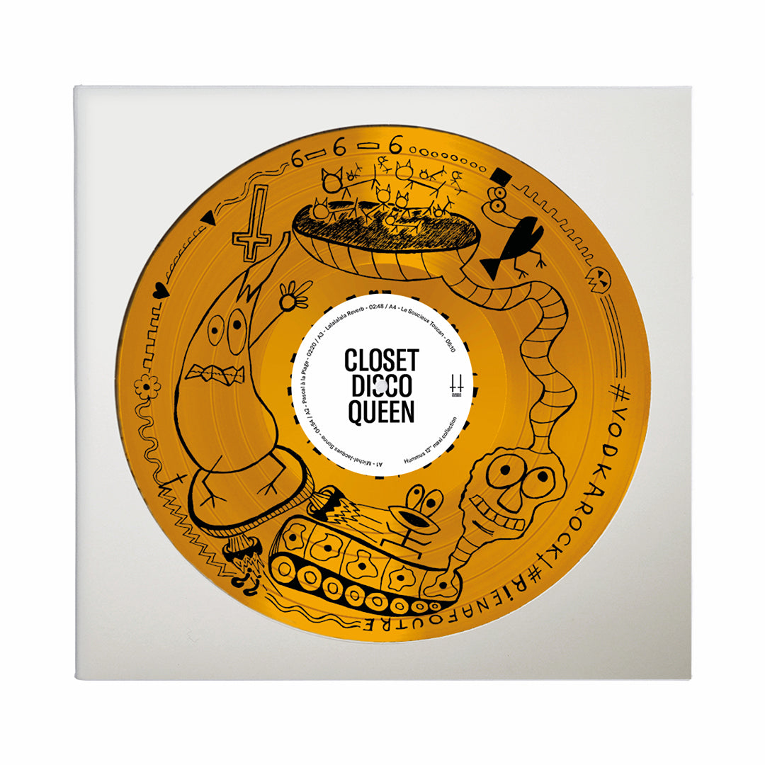 Closet Disco Queen - Stadium Rock for Punk Bums (LP Trans Orange) LTD to 80
