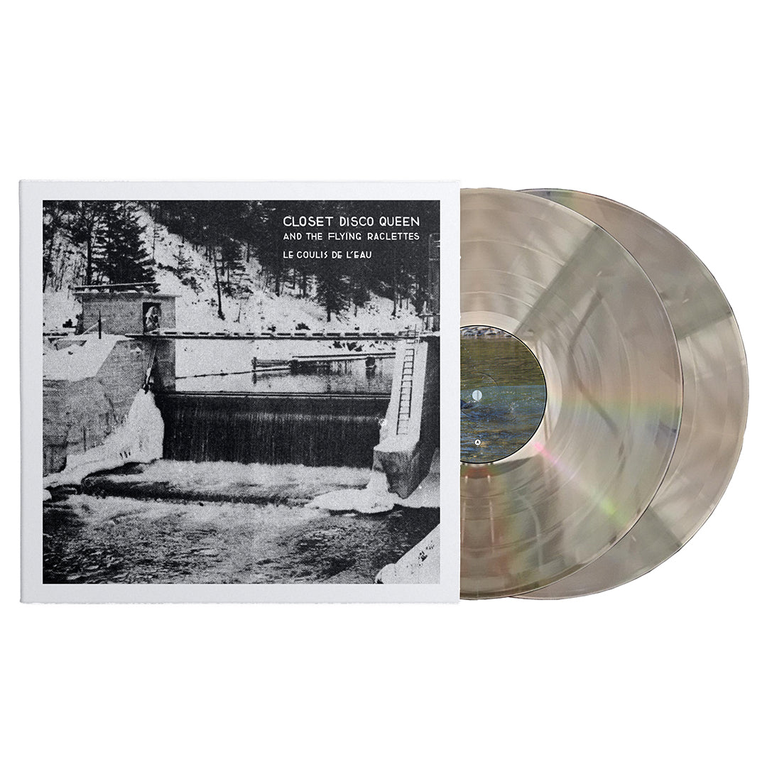 Closet Disco Queen and The Flying Raclettes - Le Coulis de l'Eau (2LP Silver) Laser Disc