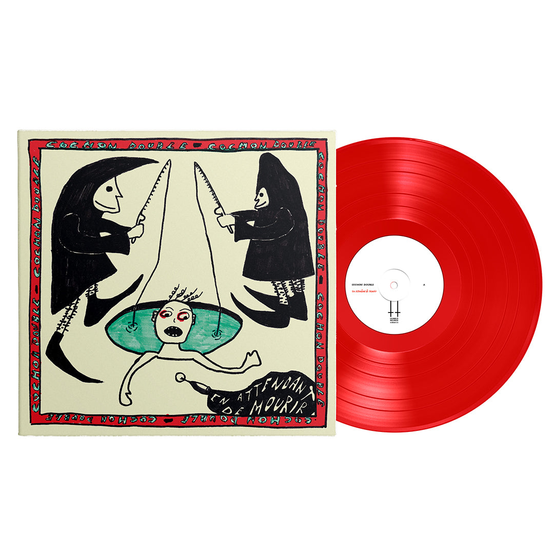 Cochon Double - En attendant de mourir (LP Red) LTD to 50