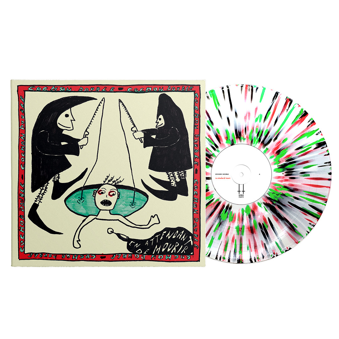 Cochon Double - En attendant de mourir (LP Splatter) LTD to 20