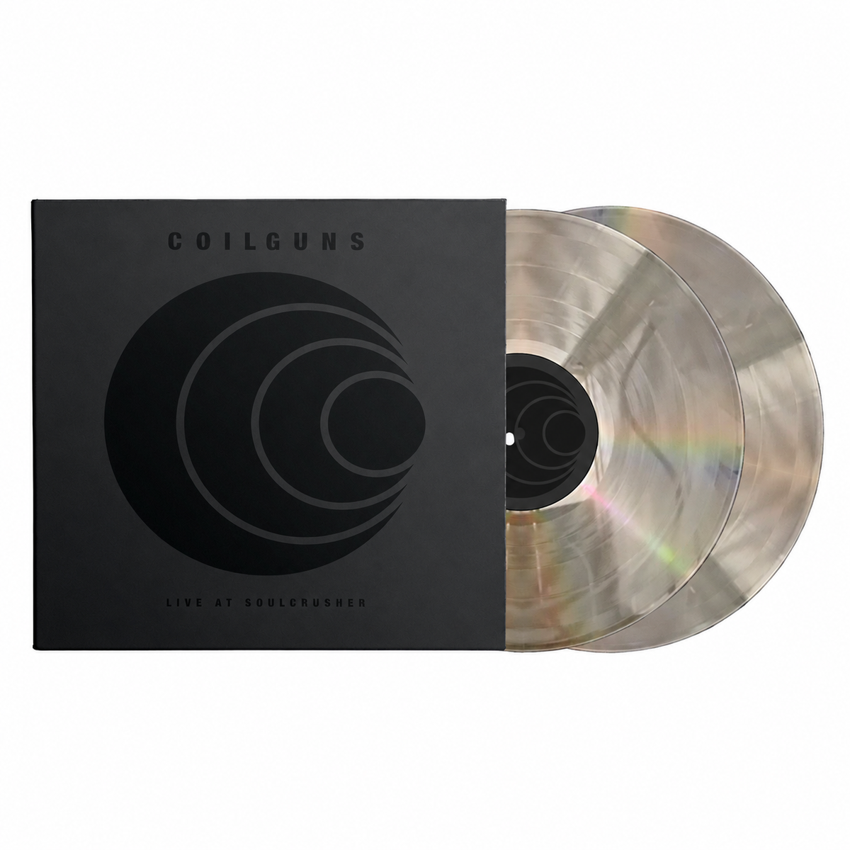 Coilguns - Live at Soulcrusher (2LP Silver) Laser Disc LTD to 30