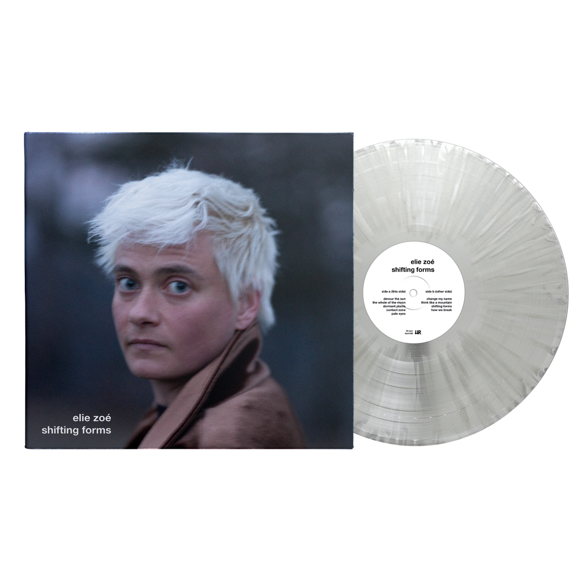 elie zoé - shifting forms (LP Colorless + White Splatter)