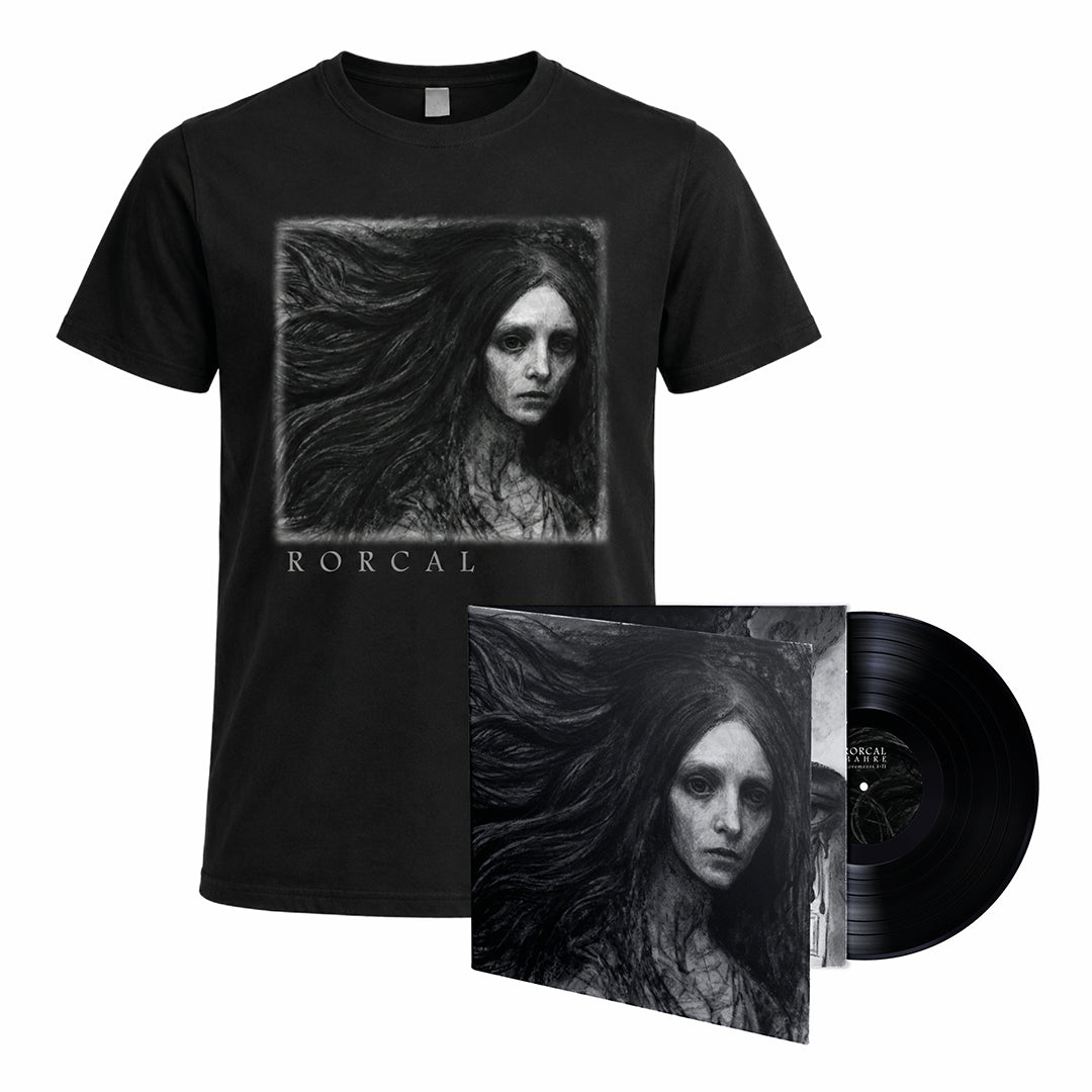 Rorcal - Mahre (LP) + Portrait (T-shirt Black BUNDLE) PRE-ORDER
