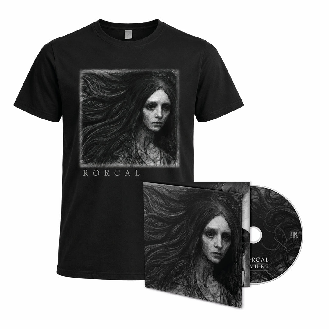 Rorcal - Mahre (CD) + Portrait (T-shirt Black BUNDLE) PRE-ORDER