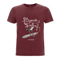 Closet Disco Queen and The Flying Raclettes - Flying Dog (T-shirt Stone wash burgundy)