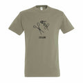 Coilguns - Scissors & Rose (T-shirt Khaki) - PRE-ORDER