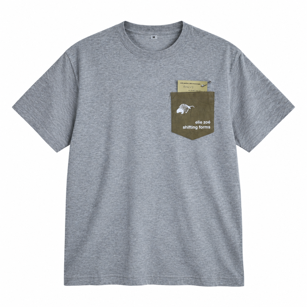 elie zoé - shifting forms pocket (T-shirt Grey)