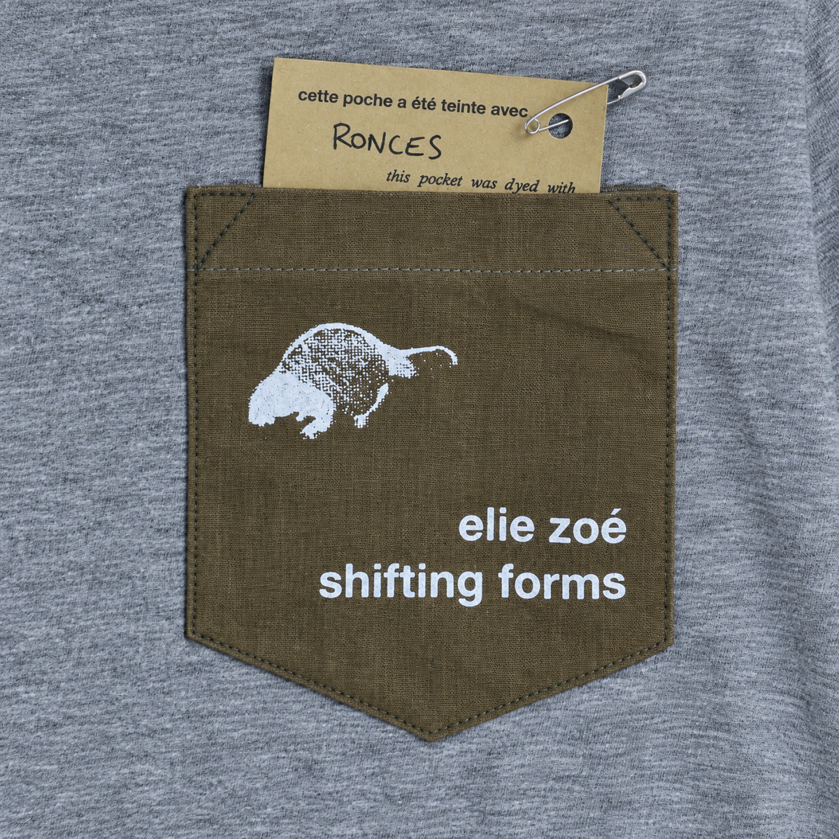 elie zoé - shifting forms pocket (T-shirt Grey)